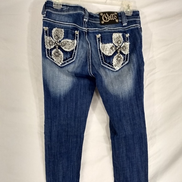 Cello Jeans SZ 9 Womens 27 X 32 Skinny - Picture 4 of 8